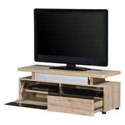 Meuble TV CU-Libre 220 -VIDAXL || Leitmotiv || Emma Soldes Magasin tv lowboard cu libre 220 eiche sanremo dekor 4490244