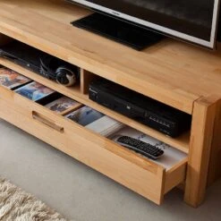 Meuble TV Majona III -VIDAXL || Leitmotiv || Emma Soldes Magasin tv lowboard majona kernbuche massiv 982102