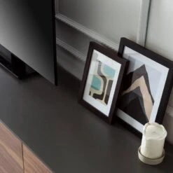 Meuble TV Payara -VIDAXL || Leitmotiv || Emma Soldes Magasin tv lowboard payara walnuss schwarz 4372764