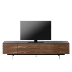 Meuble TV Payara -VIDAXL || Leitmotiv || Emma Soldes Magasin tv lowboard payara walnuss schwarz 4372796