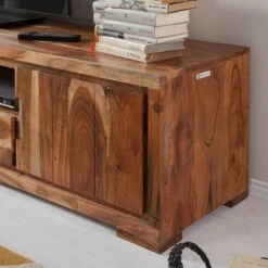 Meuble TV Vision II 20 Meuble TV Vision II -VIDAXL || Leitmotiv || Emma Soldes Magasin tv lowboard vision ii akazie massiv 4024632