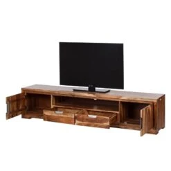 Meuble TV Vision II 17 Meuble TV Vision II -VIDAXL || Leitmotiv || Emma Soldes Magasin tv lowboard vision ii akazie massiv 4024644