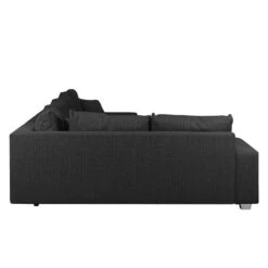 Canapé Panoramique Loorana (convertible) -VIDAXL || Leitmotiv || Emma Soldes Magasin wohnlandschaft loorana mit schlaffunktion strukturstoff ottomane longchair beidseitig montierbar anthrazit 4096740