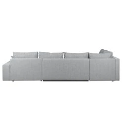 Canapé Panoramique Loorana (convertible) -VIDAXL || Leitmotiv || Emma Soldes Magasin wohnlandschaft loorana mit schlaffunktion strukturstoff ottomane longchair beidseitig montierbar hellgrau 4096632