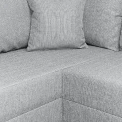 Canapé Panoramique Loorana (convertible) -VIDAXL || Leitmotiv || Emma Soldes Magasin wohnlandschaft loorana mit schlaffunktion strukturstoff ottomane longchair beidseitig montierbar hellgrau 4096648