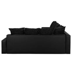 Canapé Panoramique Sibenik (convertible) -VIDAXL || Leitmotiv || Emma Soldes Magasin wohnlandschaft sibenik kunstleder strukturstoff anthrazit longchair davorstehend links ottomane rechts 4960080