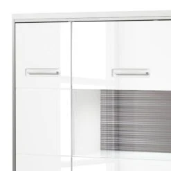 Buffet Kushiro II -VIDAXL || Leitmotiv || Emma Soldes Magasin wohnwand arco i 4 teilig hochglanz weiss grau 4711072