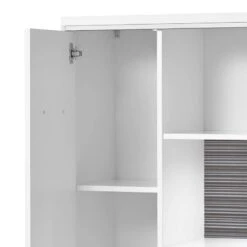 Buffet Kushiro II -VIDAXL || Leitmotiv || Emma Soldes Magasin wohnwand arco iii 5 teilig hochglanz weiss grau 4710700